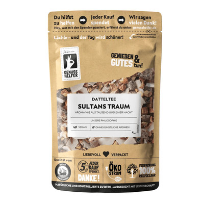 Sultans Traum, Datteltee, Früchtetee Bremer Gewürzhandel, 100g