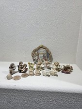 Vtg Christmas Nativity Tea Set Miniature