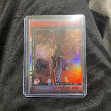 2025 Panini Caitlin Clark Chronicled Exclusive Red Holo #57 Fever IOWA HAWKEYES