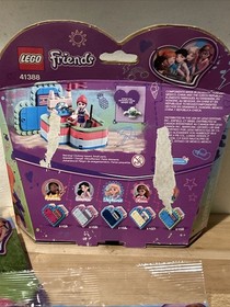 5 New & Sealed LEGO Friends Stephanie 3930, 3 Chocolate Box & Flower 30411+42388