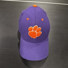 Clemson Tigers Youth Hat Purple Orange Paw To...