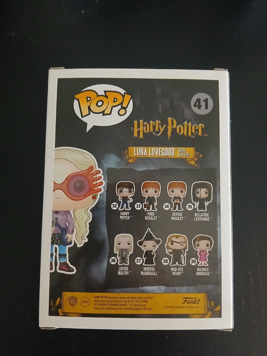 Luna Lovegood With Glasses #41 SDCC 2017 Funko Pop Vinyl Figure