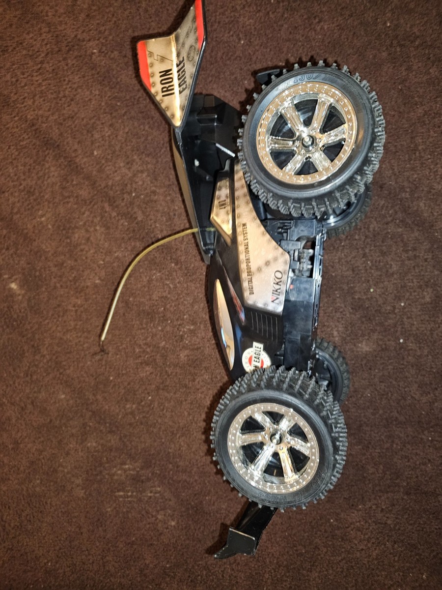 にこら Nikko Iron Eagle 1/10 Scale RC Car 4WD 7.2V Twin Motors | eBay
