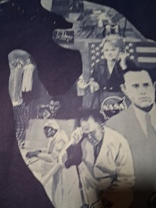 Nasa North American Rockwell motivational poster about aerospace professionals