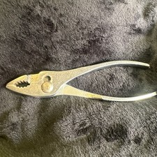 VINTAGE BONNEY B-36 SLIP-JOINT PLIERS - DECORATIVE HANDLES - MADE IN USA!