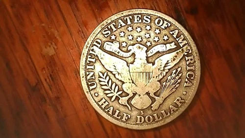 1914 Barber half dollar usa