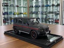 Mercedes-Benz GClass G63 Group63 AMG W463 V8 Biturbo 2021 MotorHelix -1/18 Resin