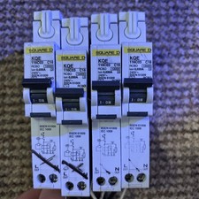 SQUARE D 16 AMP type C 30mA RCBO TYPE AC KQE 120C03 C16