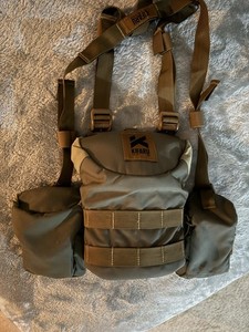 Kifaru Deluxe Bino Harness. Ranger Green. Size Medium.