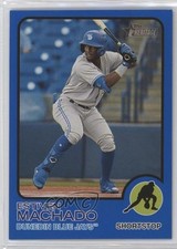 2022 Topps Heritage Minor League Edition Blue Border 74/99 Estiven Machado 1ek2