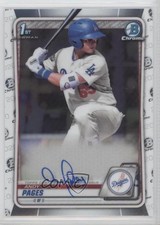 2020 Bowman Chrome Prospects Auto Andy Pages #CPA-AP Auto 05pr