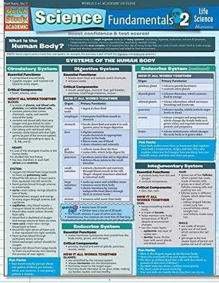 Science Fundamentals 2 - Life - Pamphlet, by BarCharts Inc. - Very Good