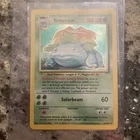 Unlimited Venusaur - Base Set- Holo - #15/102 - Vintage Pokémon Card 1999 WOTC