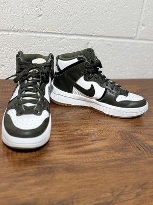 Nike Dunk High Up Rebel Cargo Khaki 2021 Woman Size 9 Rare Basketball