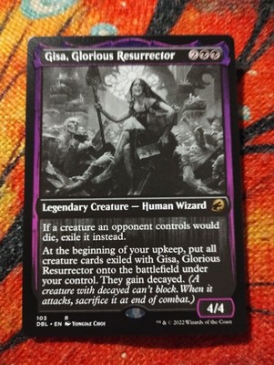 Gisa, Glorious Resurrector - DBL - NM - MTG - Magic: The Gathering