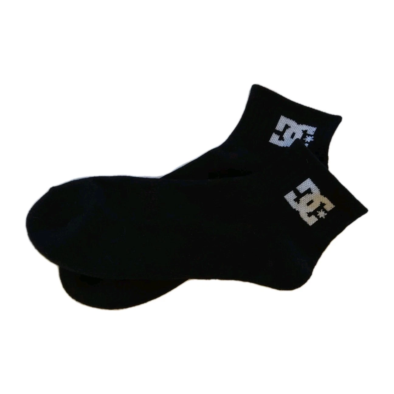 DC Shoes Ankle Mens Ankle Socks Black 3 Pair