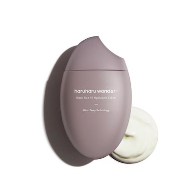 HARUHARU wonder Black Rice 10 Hyaluronic Cream 1.6 fl oz (50ml) Face Moisturizer