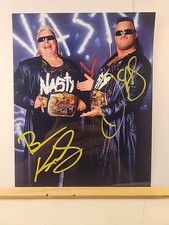 WWE Nasty Boys Brian Knobbs And Jerry Sags SIGNED 8X10 PHOTO Auto Autographed 