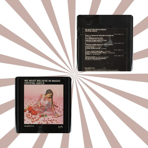 1977 Release - Crystal Gayle - We Must Believe in Magic - 8 Track Cartridge - Picture 5 of 5