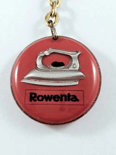 PORTE-CLES - ROWENTA - style Bourbon 1960s - Fers à Repasser - Vintage Rare -