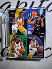 1996 Skybox USA Basketball Quad Cards Set (15 cards)