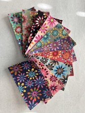 Inside/Outside Decorative Fabric Iron On Patches-Set of 10 3" x 5", Assorted