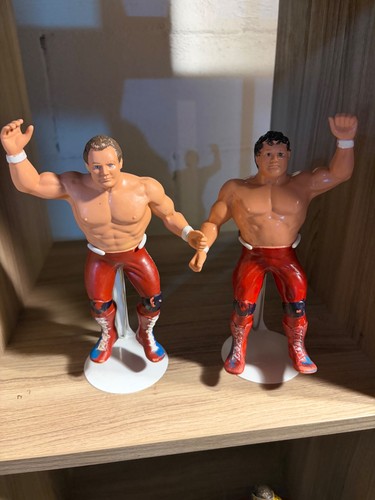 British Bulldogs Tag Team Vintage 1986 LJN WWF Wre...