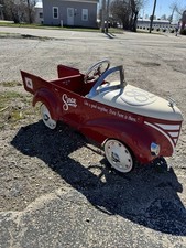 State Farm 80th Anniversary Pedal Car Red  Cream Collectible 2002