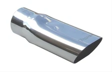 Pypes Stainless Steel Exhaust Tips 3" Inlet Clamp-On 3" Outlet Polished EVT56