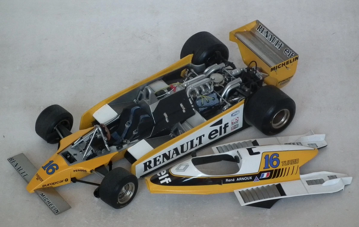 未展示 1/18 エグゾト ルノー RE20 ターボ 1980 F1フランスGP 未展示 1