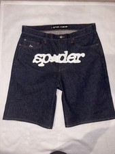 2025 Sp5der V3 Jean Short Indigo Denim.      ...