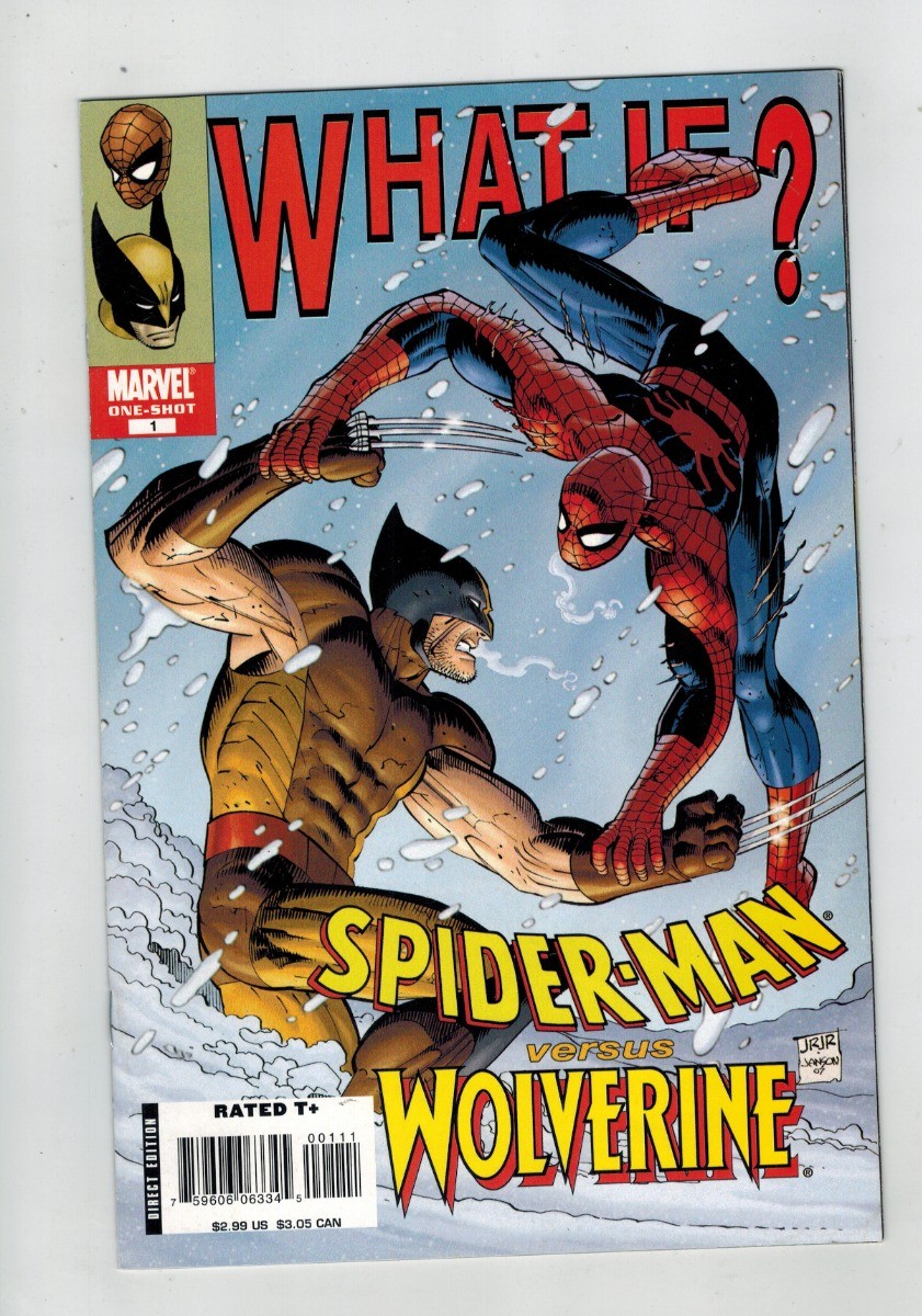 What If Spider-Man vs. Wolverine (2008) # 1 (8.0-VF) (2297778 What If Spider-Man vs. Wolverine (2008) # 1 (8.0-VF) (2297778