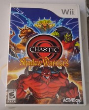 Chaotic: Shadow Warriors (Nintendo Wii, 2009) Tested and Works