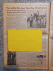 FOREGO, 1974 Named Horse of the Year in 2/24/75 Form. Also, ONION. Horse Racing. — photo 2