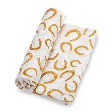 Baby Blankets, 100 Muslin Cotton Swaddle Blanket for Boys, Large 47 x 47