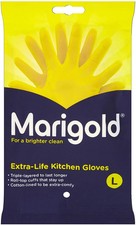 Marigold Extra Life Kitchen Gloves, 6 Pack, Large