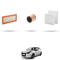 Hoffcar Set Service - 3 Filter Kompatibel Mit Ds3 1.6 THP 153Kw Von 2015