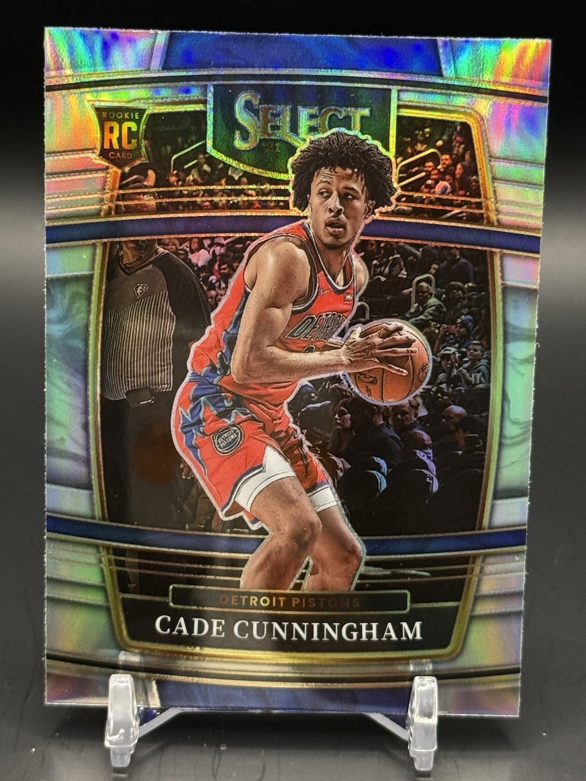 Cade Cunningham 2021-22 Panini Select Concourse Silver Prizm RC #11