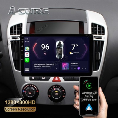 9'' CarPlay Autoradio 2+32GB Android 14 GPS Navi BT für Kia Ceed ED 2006-2009
