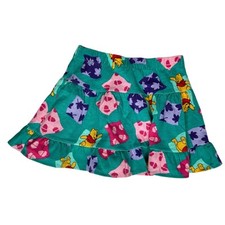 Vintage Winnie the Pooh 100 Cotton Tiered Skirt Made in USA Girls Size 4