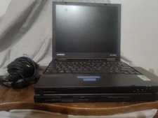 compaq evo n400c laptop and docking expansion