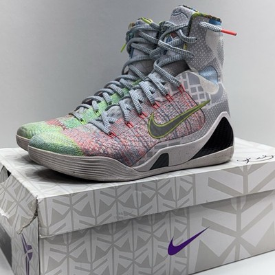 Kobe 9 Elite Premium  What The Kobe 2015 Flyknit Upper Men s Size 9.5 678301 904