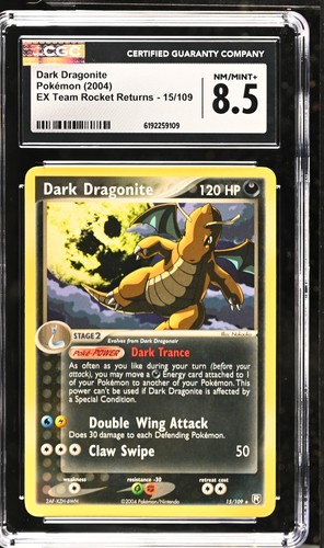 Dark Dragonite graded CGC 8.5 for sale on eBay