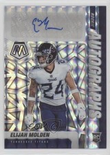 2021 Panini Mosaic Rookie Auto Mosaic Elijah Molden #RA-95 Auto 0s9t