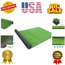 Artificial Turf Grass Lawn 5 FT x8 FT, Realistic Synthetic Mat, Indoor Outdoo...