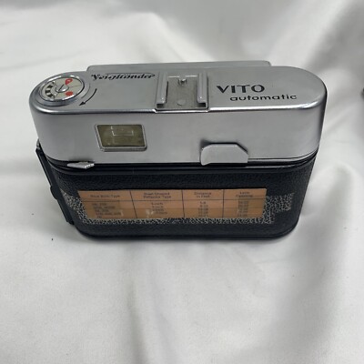 Voigtlander Vito Automatic 1 35mm Film Camera, Lanthar 50mm f3.5