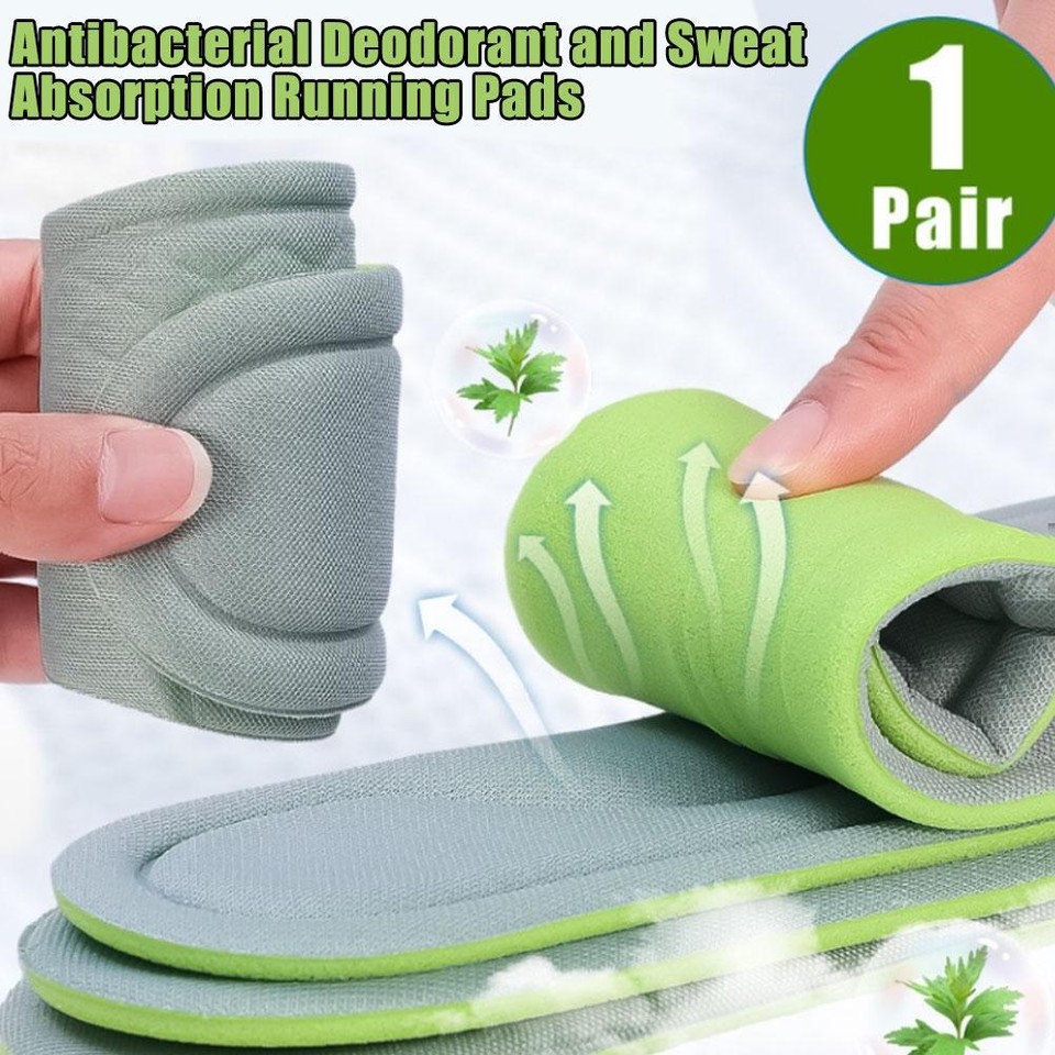 Shoe Inserts for Unisex Memory Foam Insoles Relieve Flat Feet Heel Pain