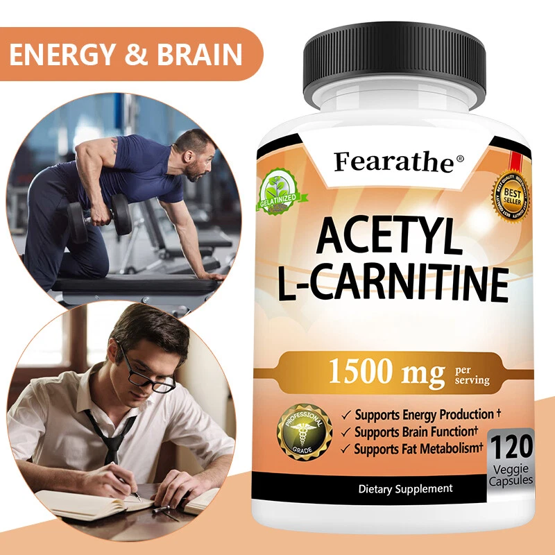 Las mejores ofertas en Acetil-L-CARNITINA suplementos dietéticos Unisex