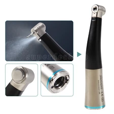 Dental Fiber Optic LED 1:1 Contra Angle Handpiece Inner Water Spray Push DL