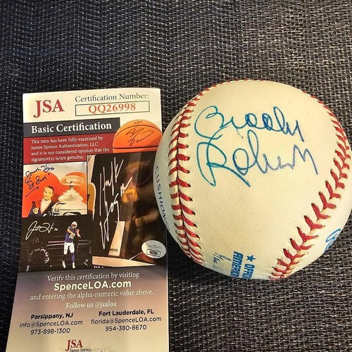 Signed Brooks Robinson Auto Rawlings AL Baseball Ball JSA Authentic Orioles - Picture 1 of 2